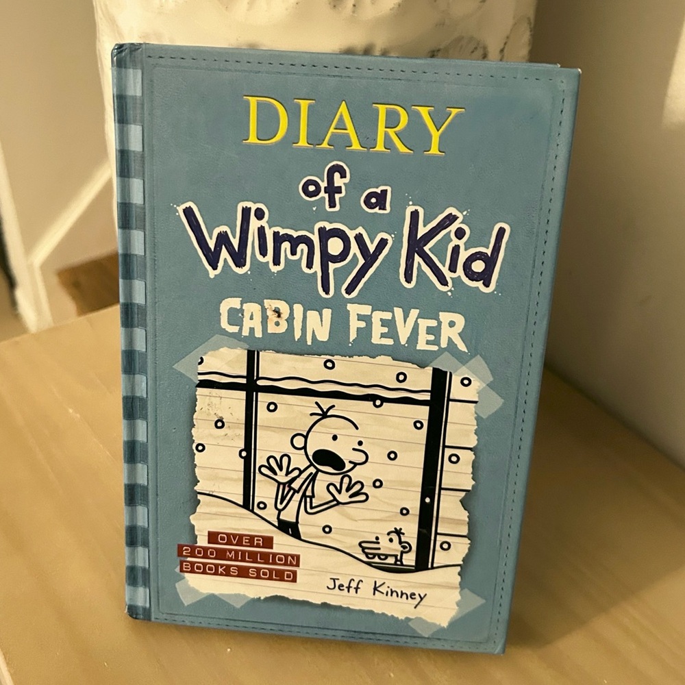 Diary of a Wimpy Kid: Cabin Fever By Jeff Kinney Hardcover Book